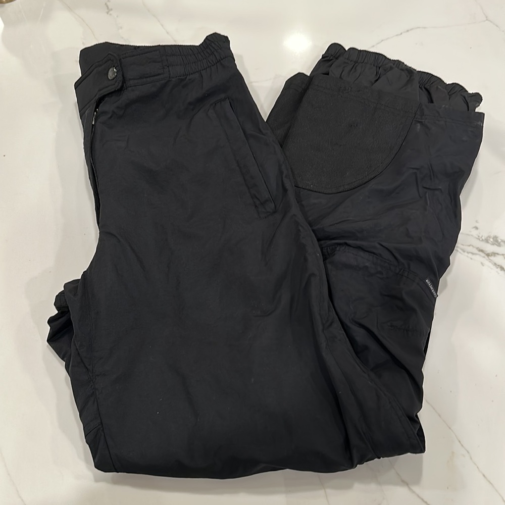 Obermeyer black ski pants size 8